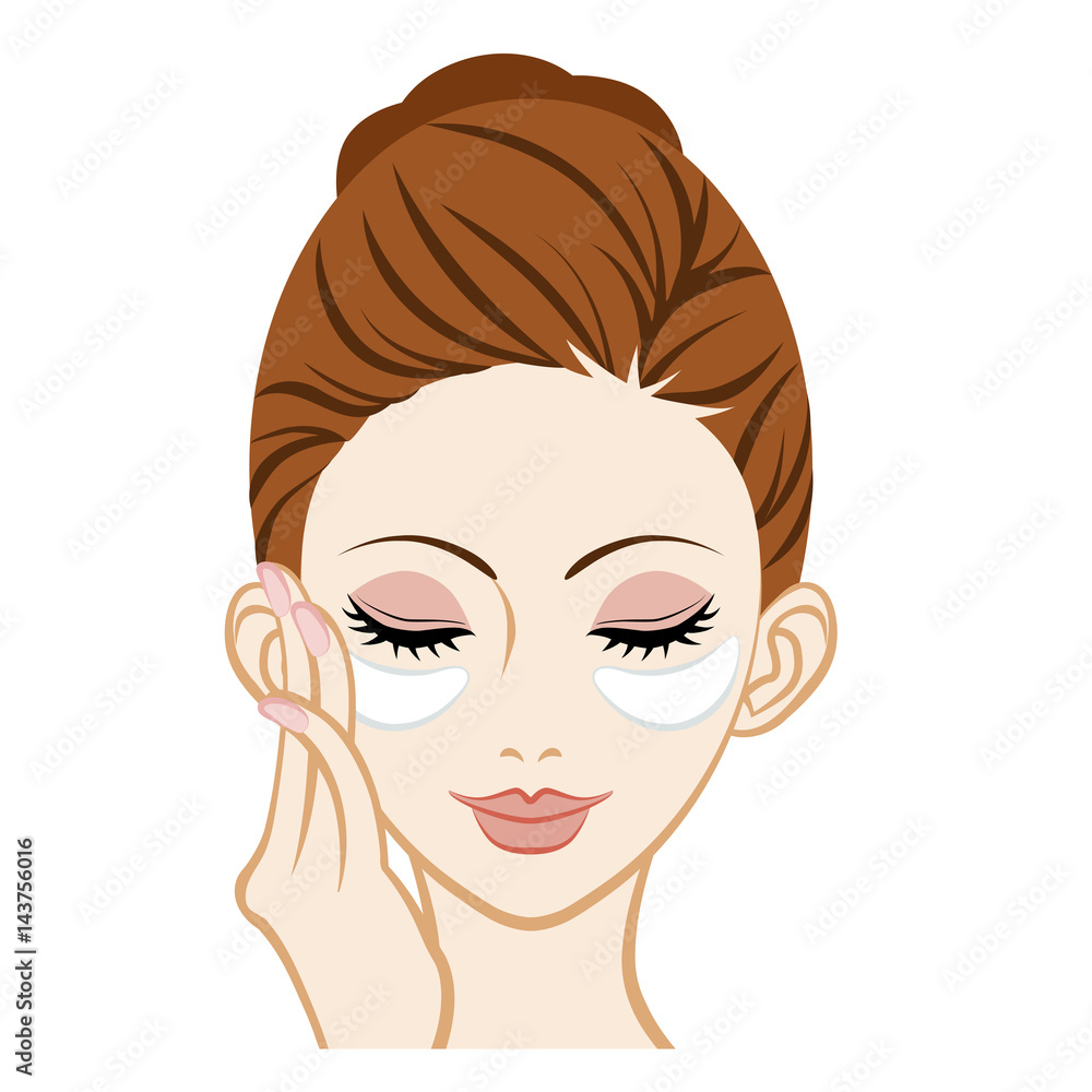 Gel eye mask --Facial Close-up Gel eye mask --Facial Close-up