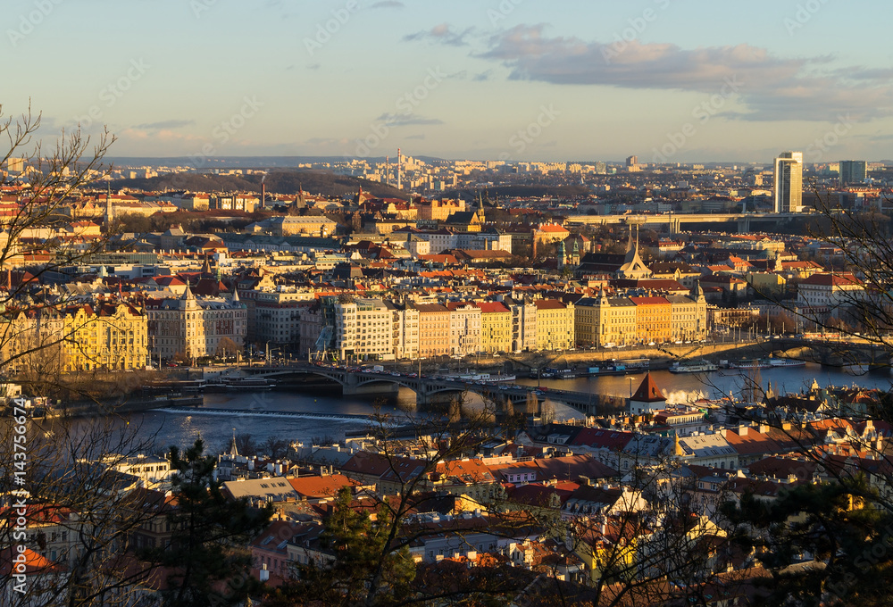 View of Prague from Pershinsky hill