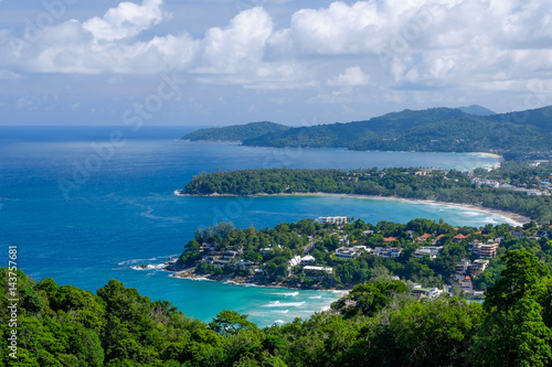 Phuket View Point, Thailand, one of the view point can see 3 beach (Kata Noi, Kata, Karon beach).