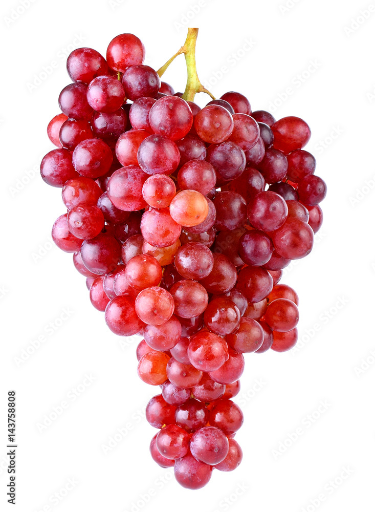 red grape isolated on white red grape isolated on white