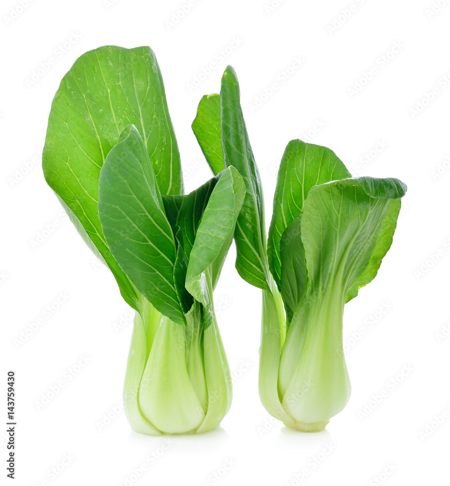 Bok choy (chinese cabbage) isolated on white Bok choy (chinese cabbage) isolated on white
