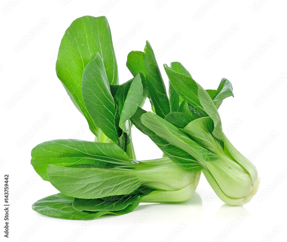 Bok choy (chinese cabbage) isolated on white Bok choy (chinese cabbage) isolated on white