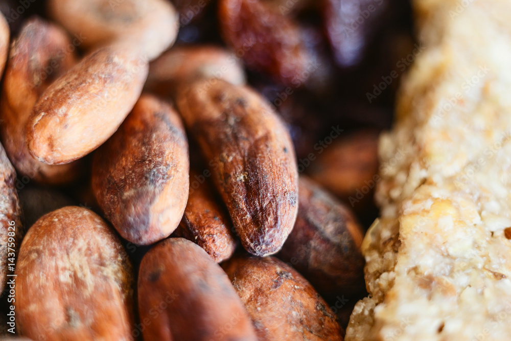 healthy food, cocoa beans healthy food, cocoa beans