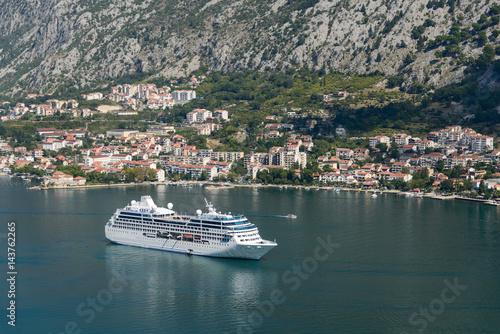 Beautiful view to Kotor bay, Montenegro © Alexey Seafarer