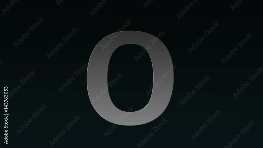 Tech countdown with digital from 0 to 9. Electric static animation effect. Good for your intro Tech countdown with digital from 0 to 9. Electric static animation effect. Good for your intro