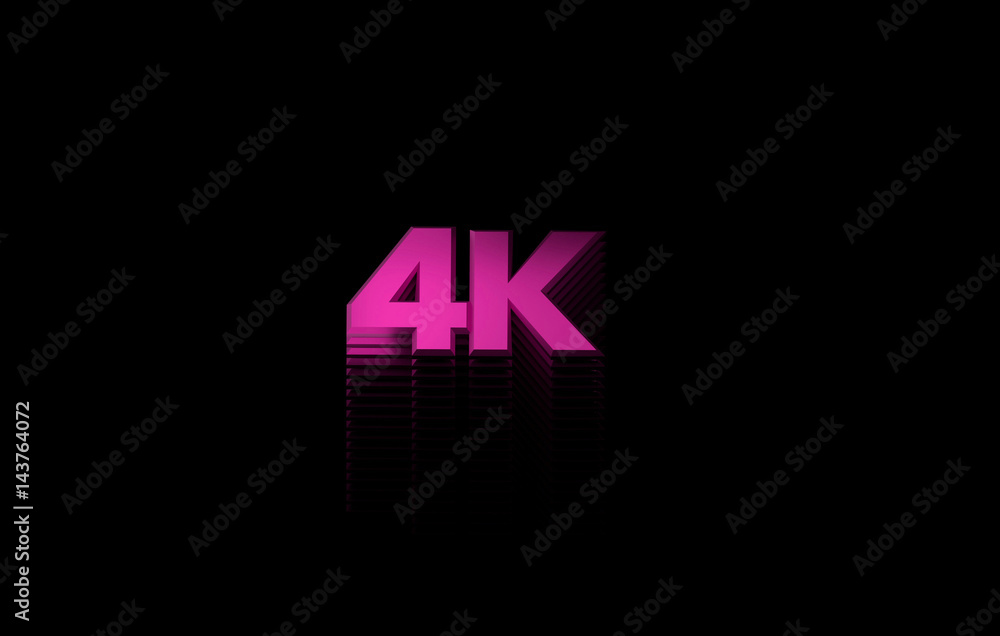 Obraz premium 3d illustration 4K format