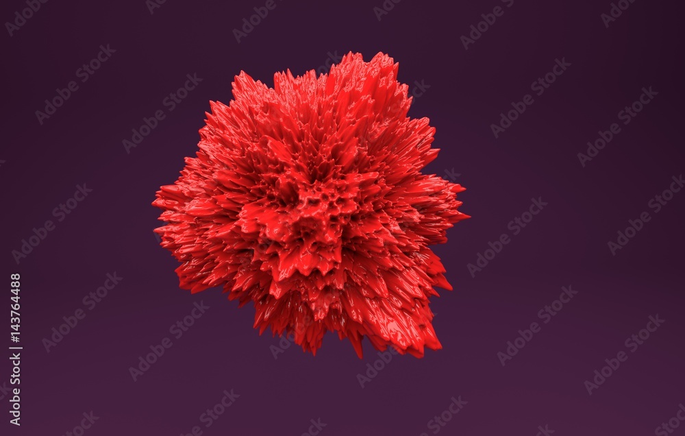 Computer generated geometric illustration. 3D rendering . Colored 3d abstraction. Computer generated geometric illustration. 3D rendering . Colored 3d abstraction.