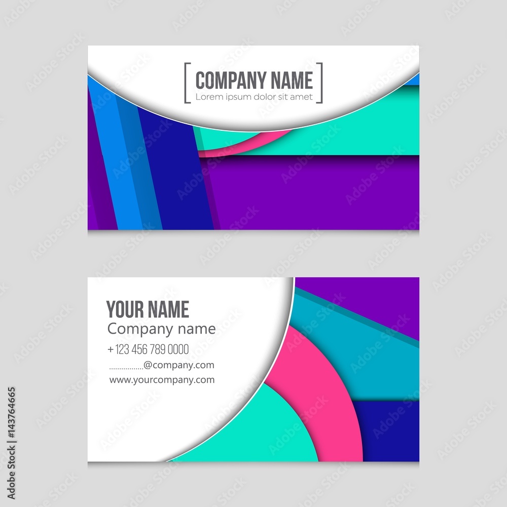 Naklejka premium Abstract vector layout background set. For art template design, list, front page, mockup brochure theme style, banner, idea, cover, booklet, print, flyer, book, blank, card, ad, sign, sheet,, a4