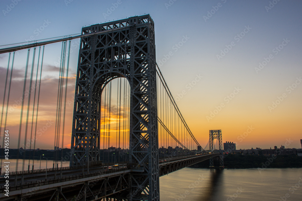 Fototapeta premium George Washington Bridge - New Jersey
