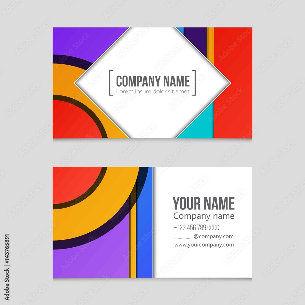 Fototapeta premium Abstract vector layout background set. For art template design, list, front page, mockup brochure theme style, banner, idea, cover, booklet, print, flyer, book, blank, card, ad, sign, sheet,, a4