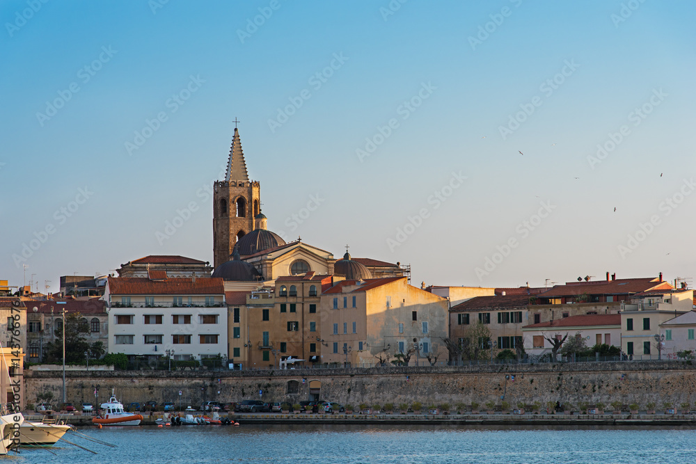 steeple in Alghero steeple in Alghero