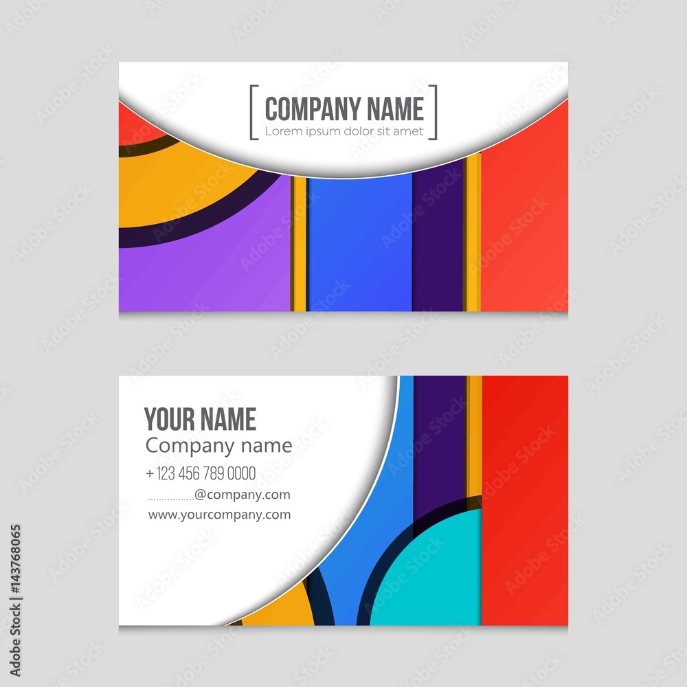Fototapeta premium Abstract vector layout background set. For art template design, list, front page, mockup brochure theme style, banner, idea, cover, booklet, print, flyer, book, blank, card, ad, sign, sheet,, a4