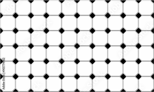 Vintage Kitchen Tiles Seamless Vector Pattern or Seamless Vector Background