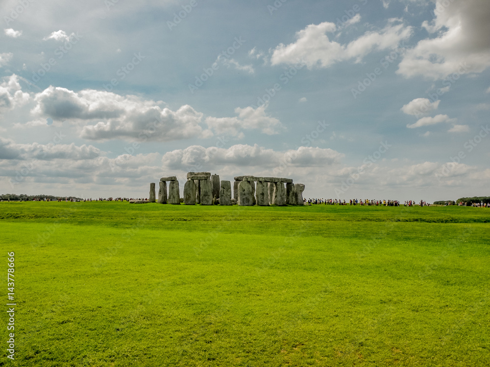 Stonehenge is a Neolithic site located near Amesbury in Wiltshire, England