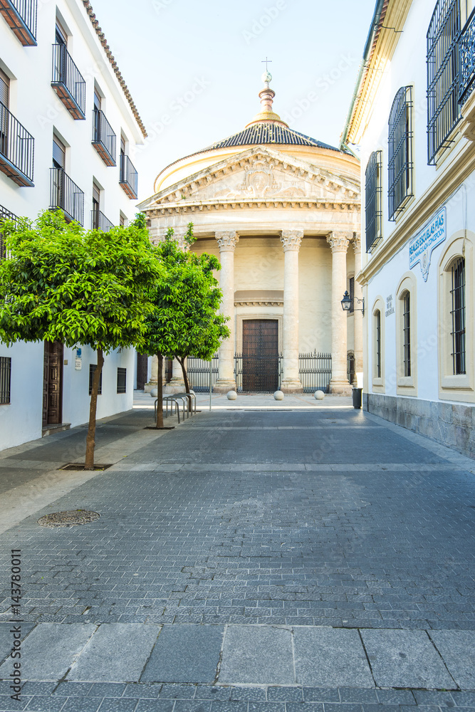 Streets and architecture of Cordoba, Spain