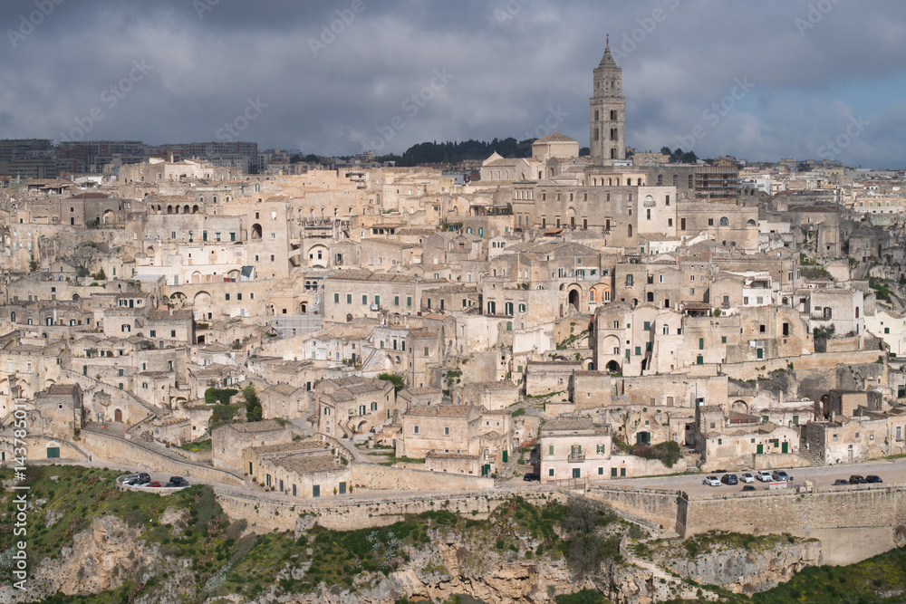 Matera, Italy. Panoramic view