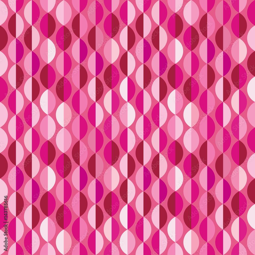 Seamless pink petal leaf pattern texture background