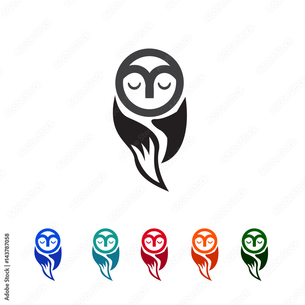 Obraz premium owl and fox together