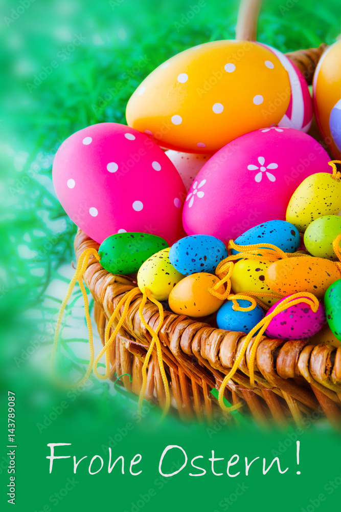 Frohe Ostern! Stock-Foto | Adobe Stock