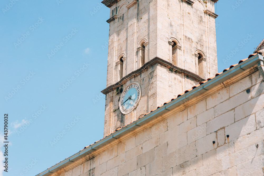St. Nicholas Church, Old Town Perast in Montenegro