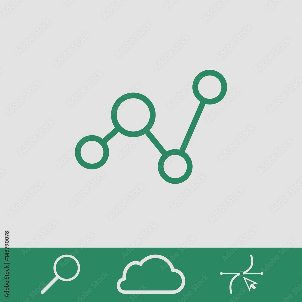social network icon stock vector illustration flat design social network icon stock vector illustration flat design