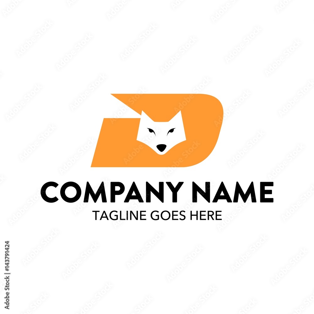 Unique Fox Logo