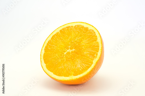 The image "Fresh oranges" on the white background