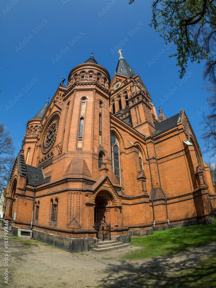 Fototapeta premium Moritzkirche in Zwickau