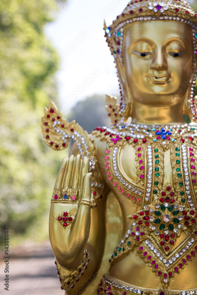 The  Golden Buddha at Thailand