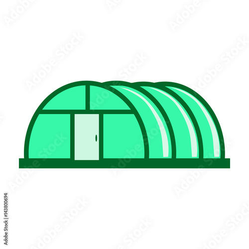 Garden equipment flat icon