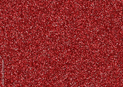 Red glitter texture background
