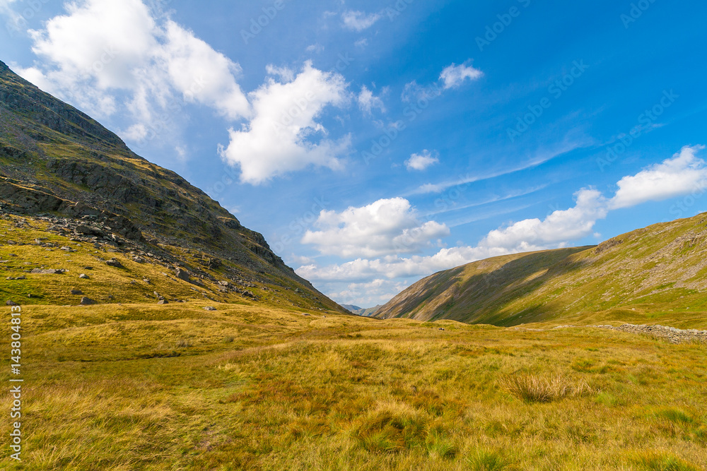 Mountain view from Kirkstone Pass, Cumbria, England Mountain view from Kirkstone Pass, Cumbria, England