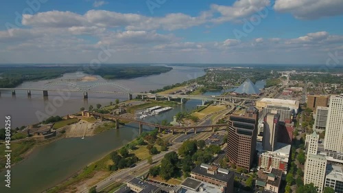 Aerial Tennessee Memphis September 2016 4K photo