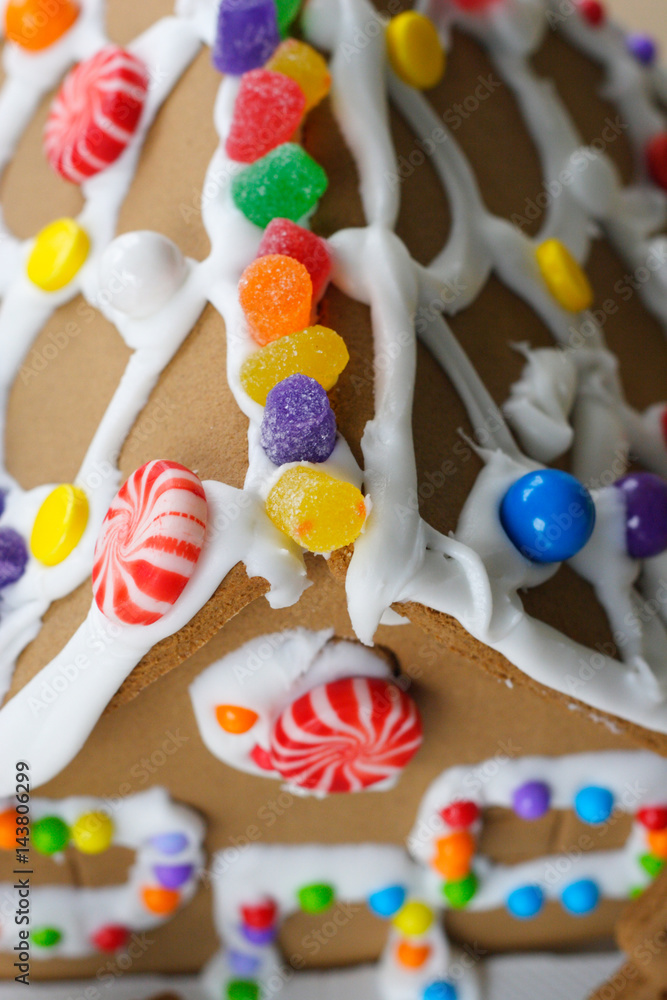 Fototapeta premium Gingerbread house