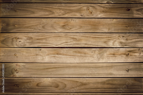 Obraz na płótnie Old brown wooden wall, detailed background photo texture. Wood plank fence close up. w salonie