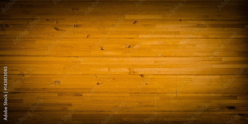 Horizontal wood plank fence close up. Detailed background photo texture. Wooden wall abstract background.