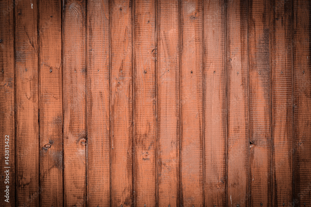 Old wooden wall, detailed background photo texture. Wood plank fence close up.