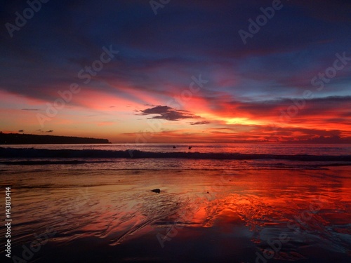 Amazing sunset Dreamland beach Bali © Julia