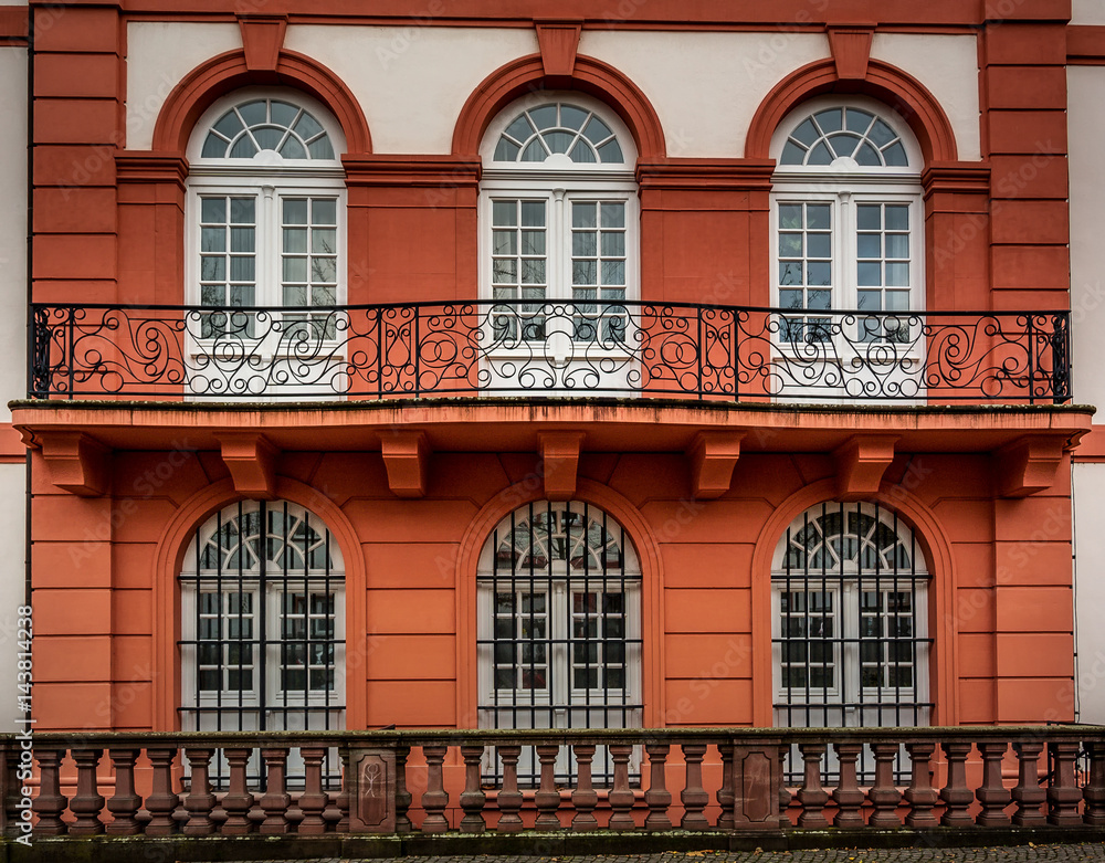 Fototapeta premium Windows And Balcony