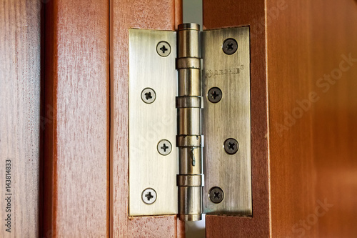 Modern door hinge photo