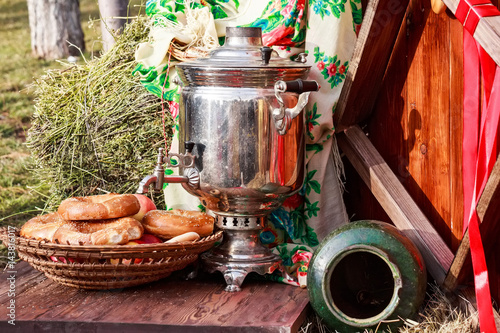 Fotografija Traditional Russian samovar