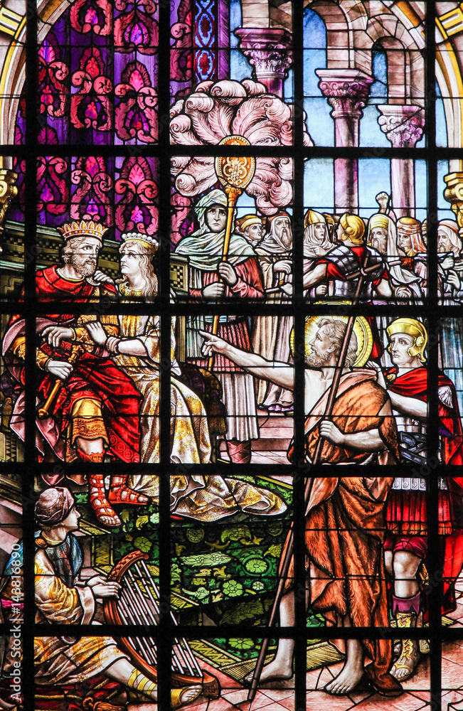 Stained Glass - Saint John the Baptist