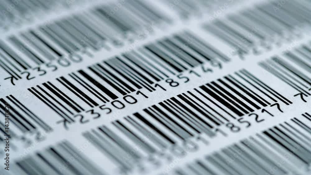 Bar code scanner scans the product code Bar code scanner scans the product code