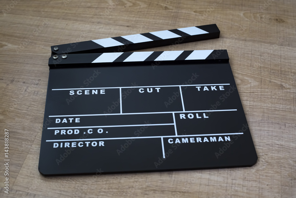 Obraz premium Sinema Klaketi 