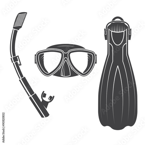 Scuba diving gear.