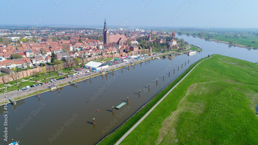 Fototapeta premium Tangermünde Marathon 2017