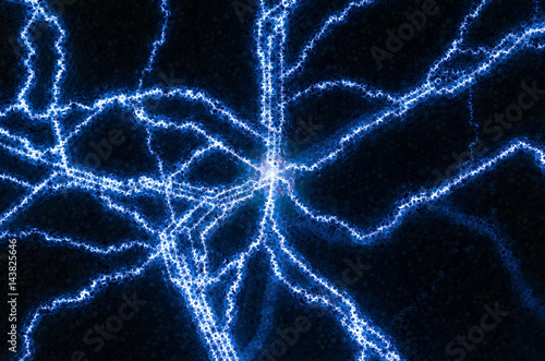 Formation of electrical arcs photo