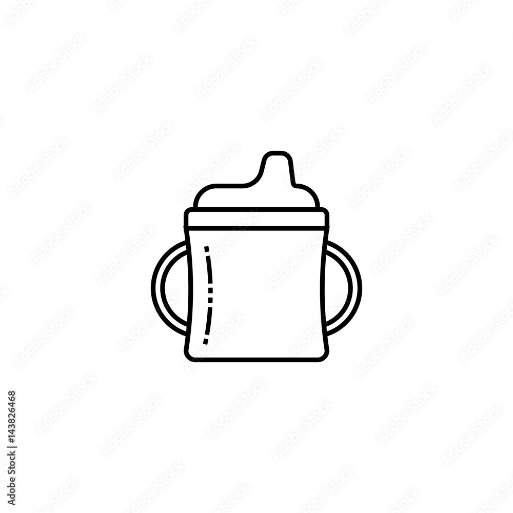 Obraz premium Silly cup icon
