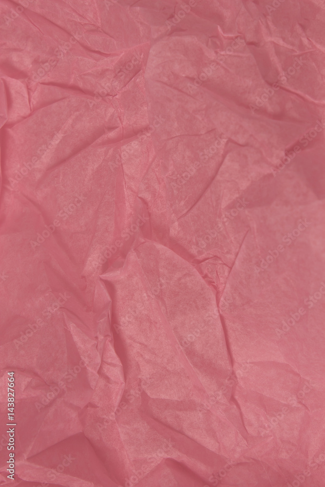 Fototapeta premium This is a closeup photograph of Pink Tissue paper