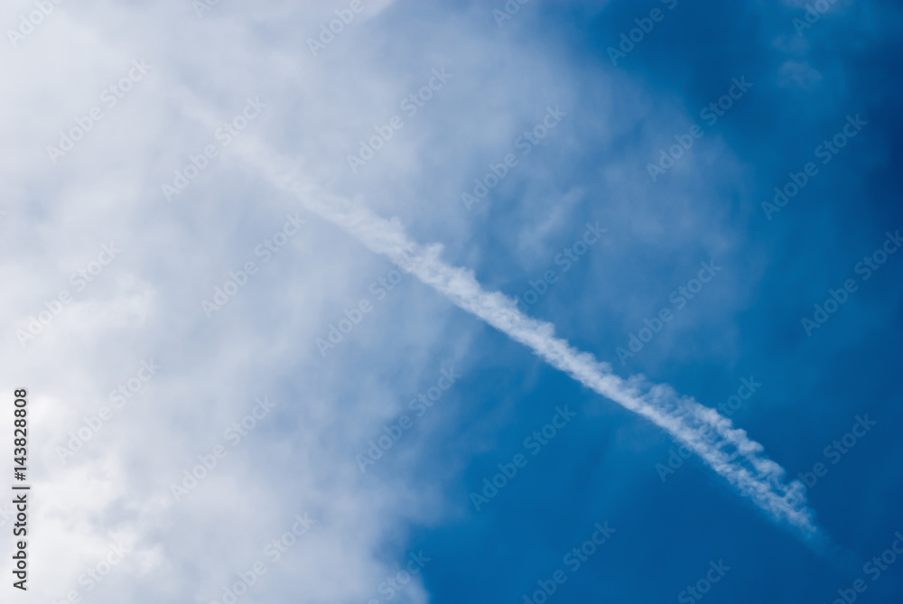 Blue sky with clouds Blue sky with clouds